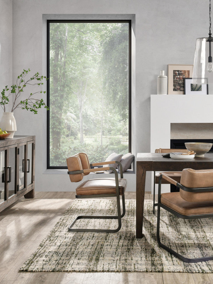 Troy 89" Reclaimed Oak Wood Dining Table in Brown by Kosas Home