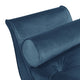 Alma 65" Tufted Entryway Bench With Bolster Pillows, Satin Teal Velvet