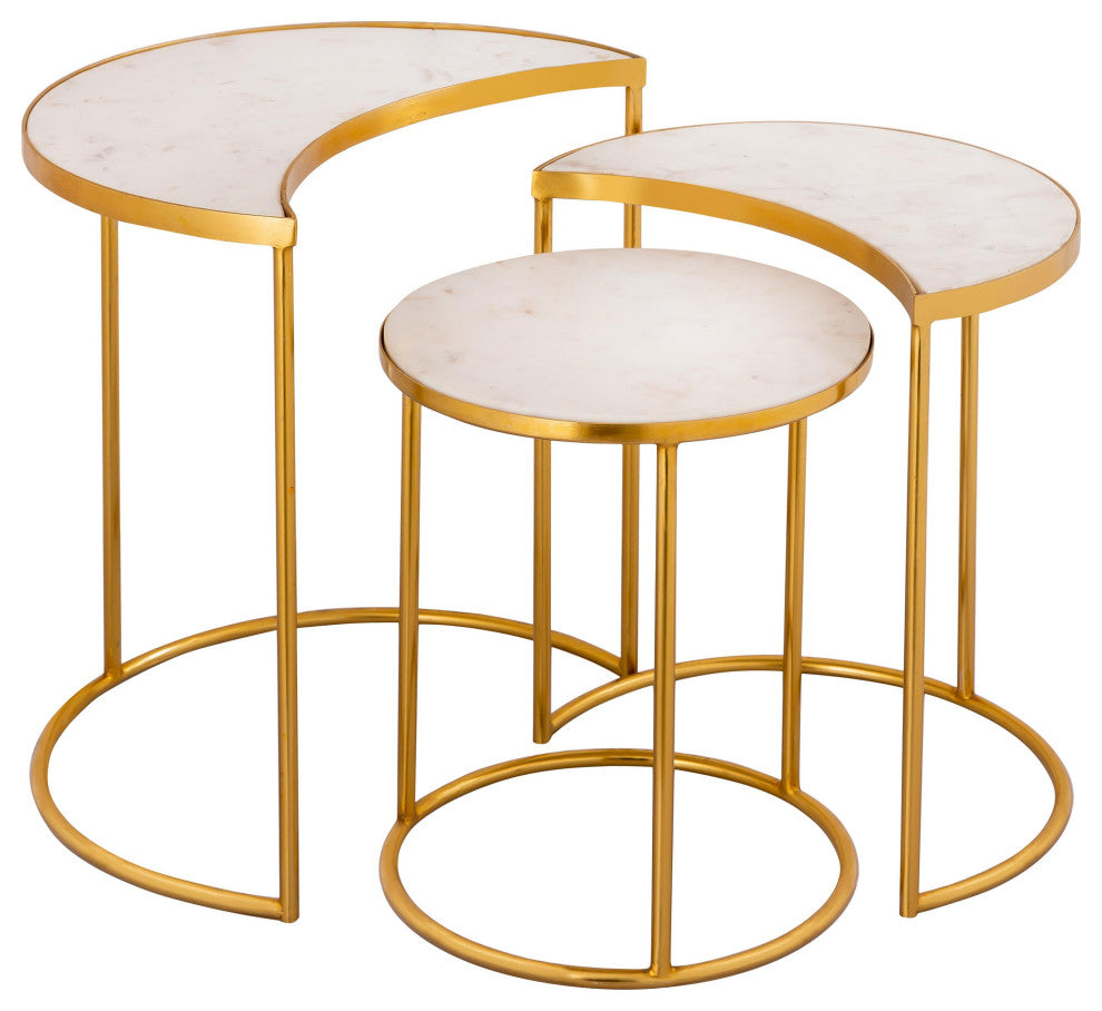 Crescent Nesting Tables