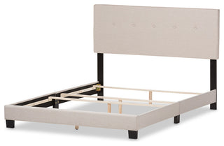 Full bed frame on white background showing complete product.
