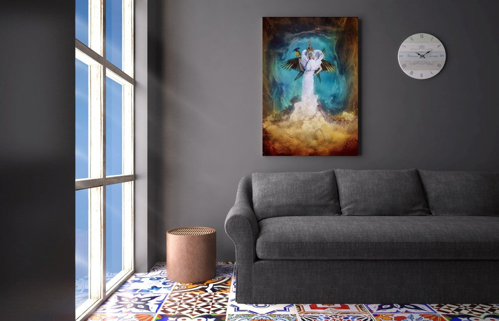 Cortesi Home "Emperor of Nothing" by Mario Sanchez Nevado Giclee Canvas, 26"x40"