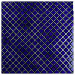 Hudson Tangier Mosaic Floor and Wall Tile, Blue Eye