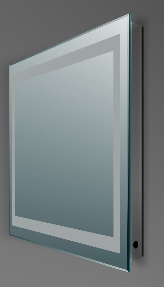 Eviva Evmr34-24x30-Led Lite Modern Bathroom Vanity Backlit Lighted Led Mirror