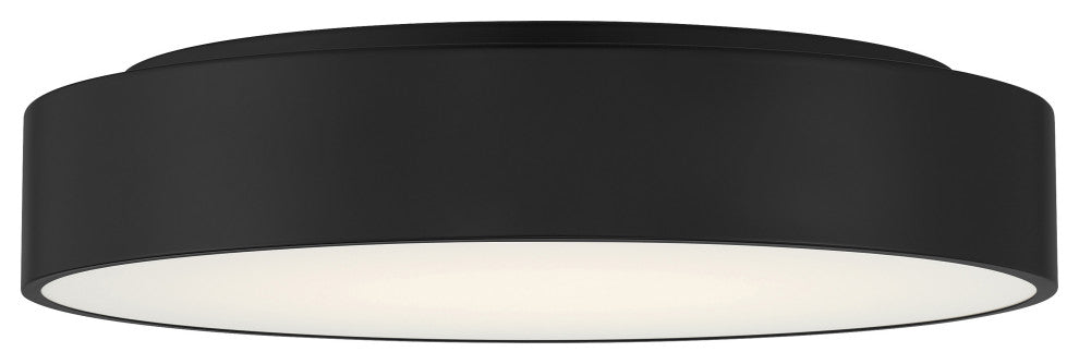 Access Lighting 49962LEDD/ACR Como 22"W LED Flush Mount Drum - Black