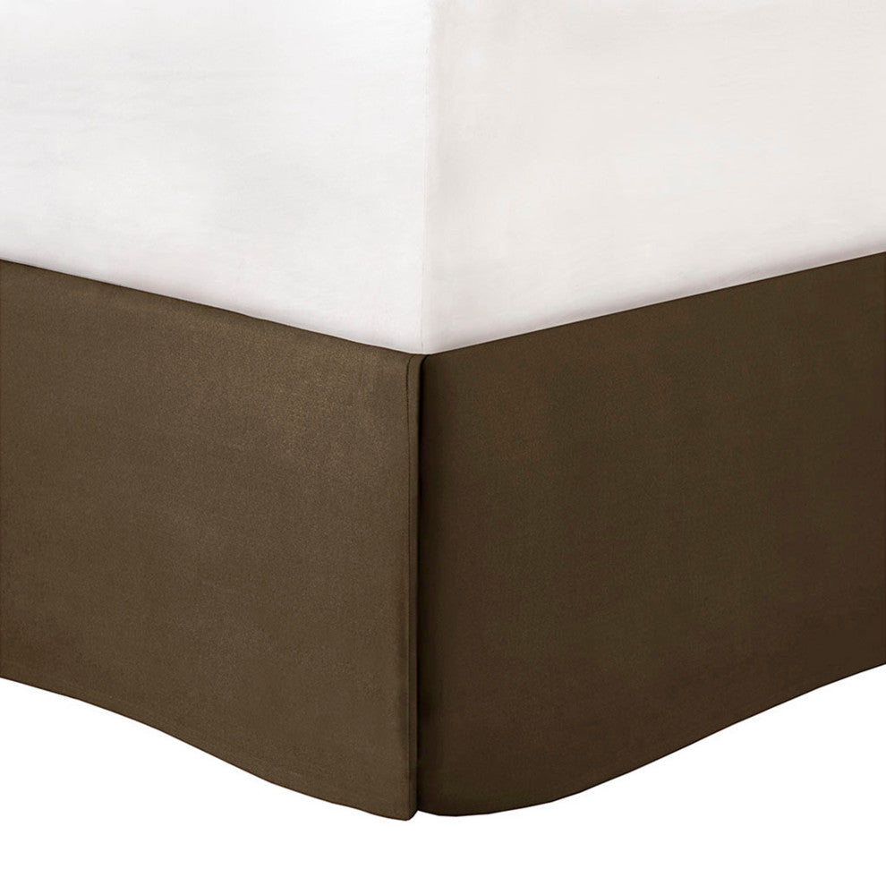 Madison Park Palmer Vera Microsuede 7-Piece Comforter Set, Natural Brown
