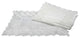 Garden Trellece Lace Trim Placemats, 14"x20, White, Set of 4