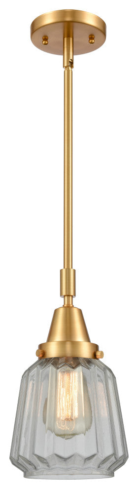 INNOVATIONS LIGHTING 447-1S-SG-G142-LED Chatham Mini Pendant