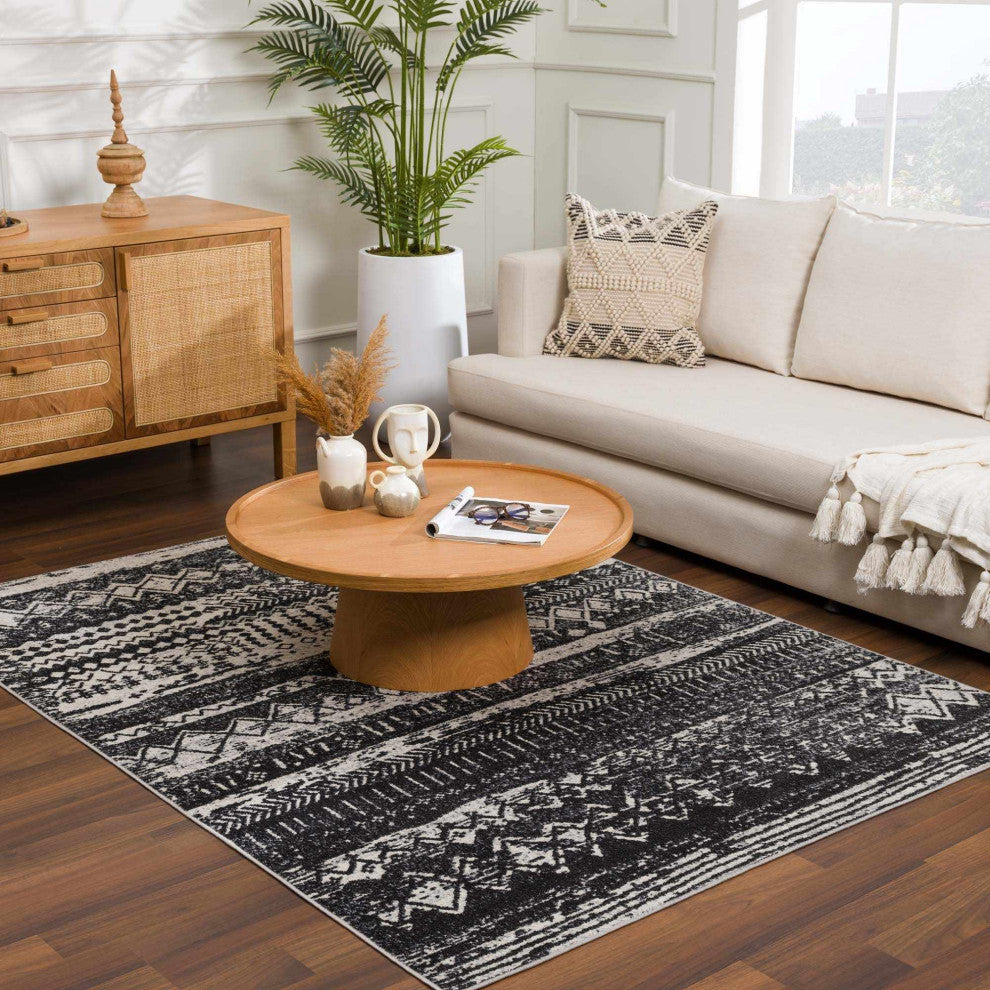 Hauteloom Palali Washable Area Rug, 7'10"x10' Rectangle