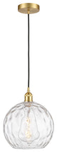 Innovations 616-1P-SG-G1215-10-LED 1-Light Mini Pendant, Satin Gold