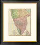 "Composite: India Peninsula, 1800" Framed Digital Print by William Faden, 23x26"