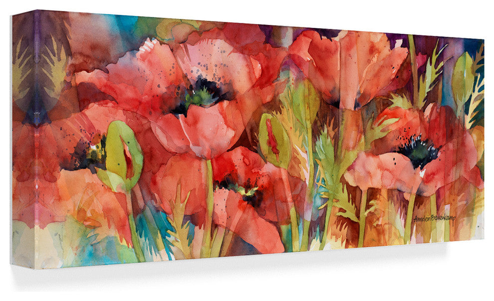 Annelein Beukenkamp 'Petals On Parade' Canvas Art