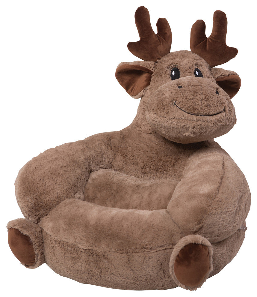 Trend Lab Children''s Plush Moose Character Chair, 102650