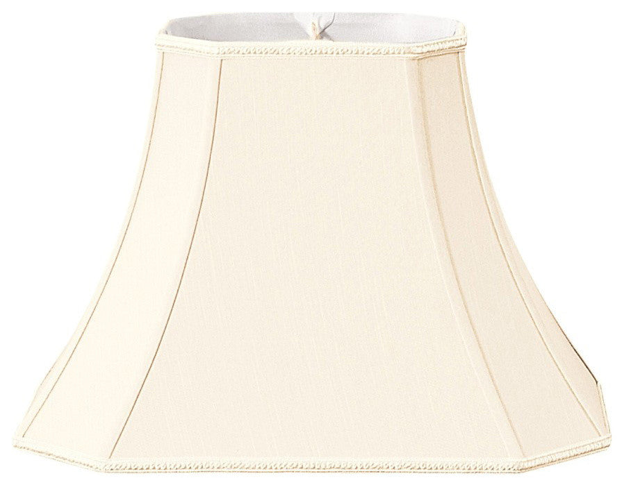 Rectangle Bell With Cut Corners Designer Lampshade, 9.5"