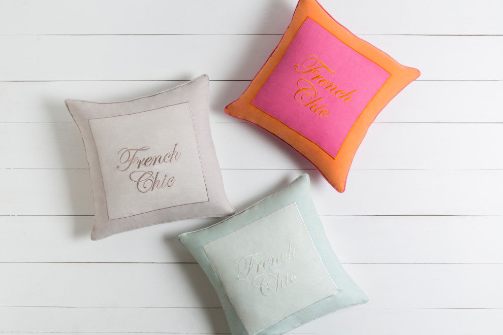 Surya French Chic FRC-002 18" x 18" Pillow Kit
