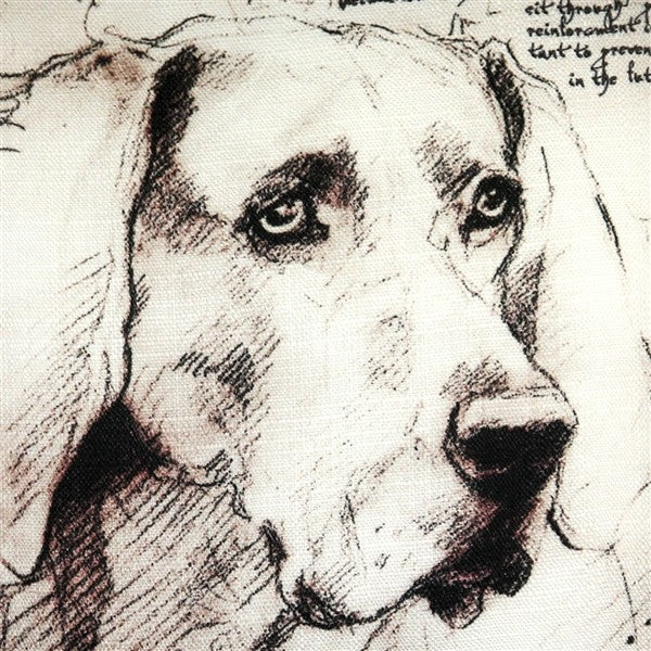 Leonardo's Dogs Weimaraner Dog Pillow