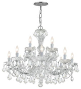 Crystorama Lighting Group 4479-CL-MWP Maria Theresa 12 Light 29"W - Polished