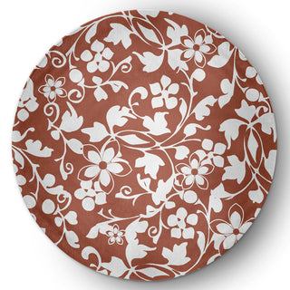 5' Round Evelyn Spring Chenille Indoor/Outdoor Rug