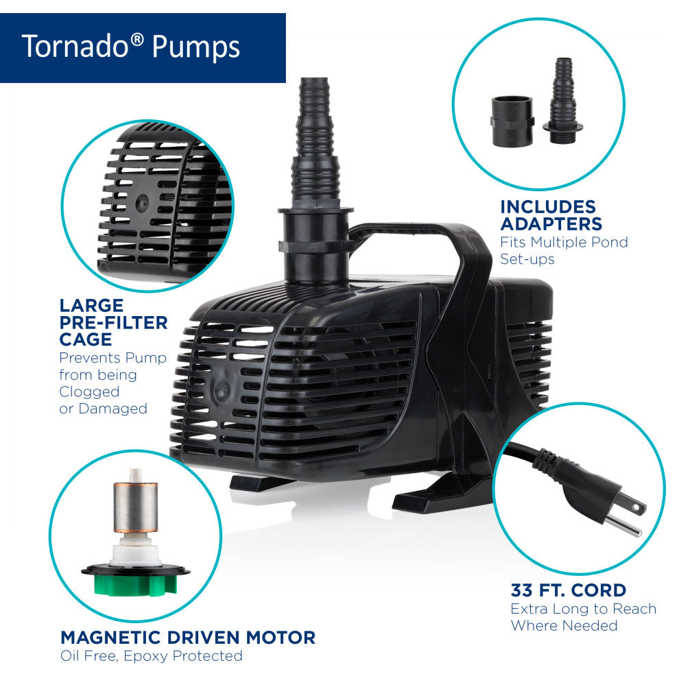 Tornado Pump 2100 GPH With 33-Foot Cord