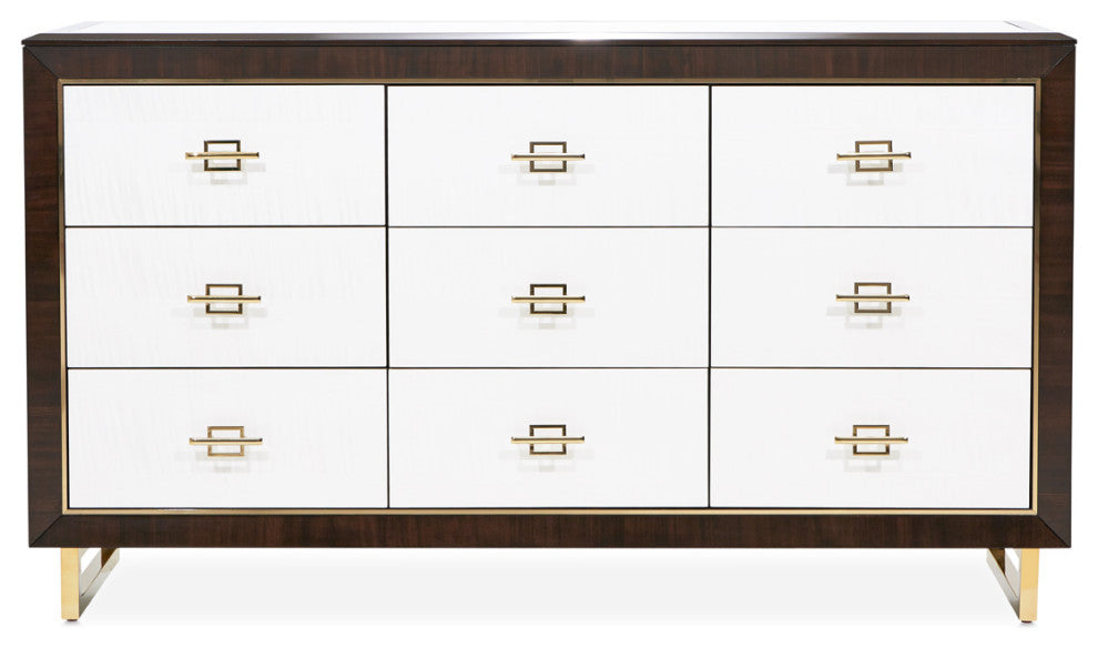 Belmont Place 9-Drawer Dresser Espresso