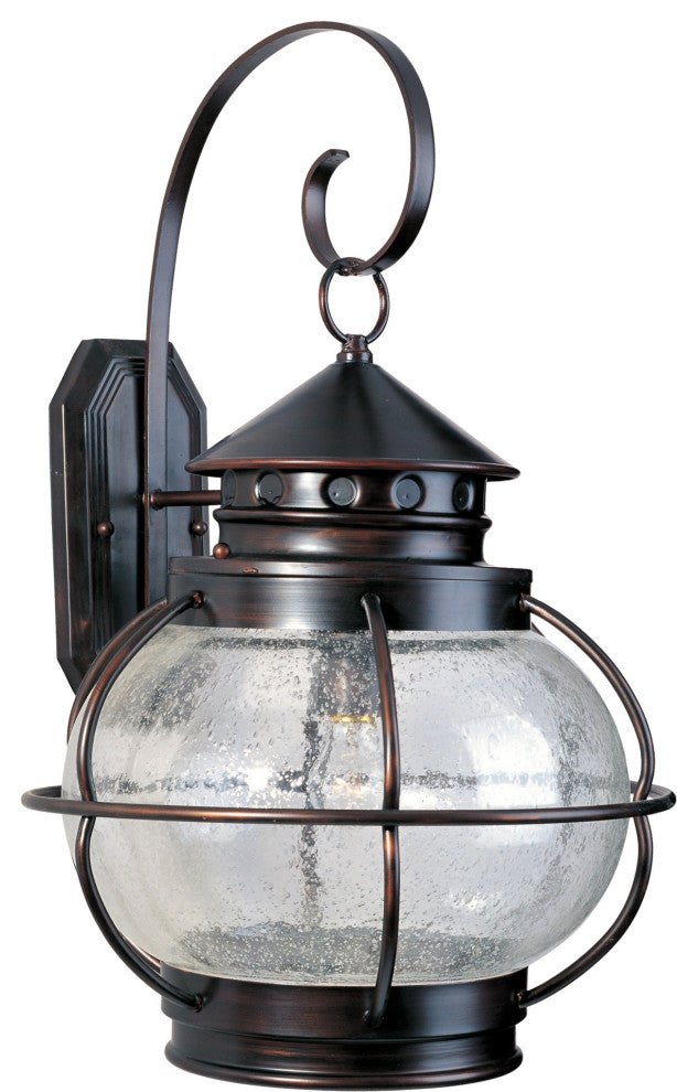 Maxim 30504 Portsmouth 22" Tall 1 Light Wall Sconce - Oil Rubbed Bronze / Seedy