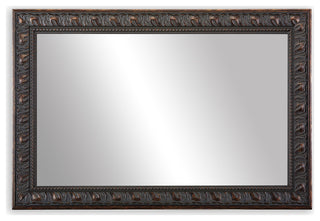Hillsborough Framed Wall Mirror, Bronze, 26"x32"