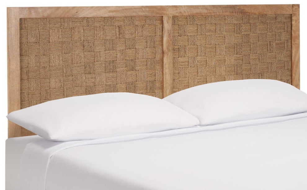 Safavieh Halvor Rattan Headboard, Natural, Twin