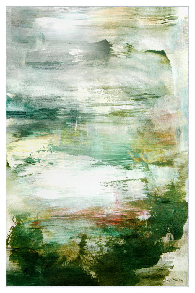 Garden Dreams Abstract Art Area Rug, 5'x7.5'