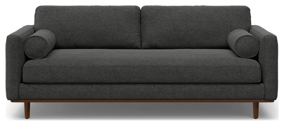 Morrison 89 inch Sofa, Charcoal Gray