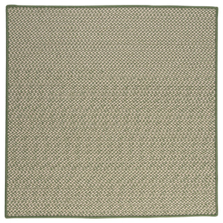Outdoor Houndstooth Tweed OT68 Leaf Green Indoor/Outdoor Area, Rectangular 2'x4'