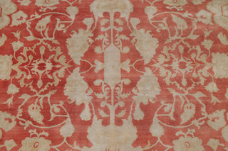Rustic Style All-Over Hand Made Vegetable Dye Area Rug Oriental, Rust, 9 X 12
