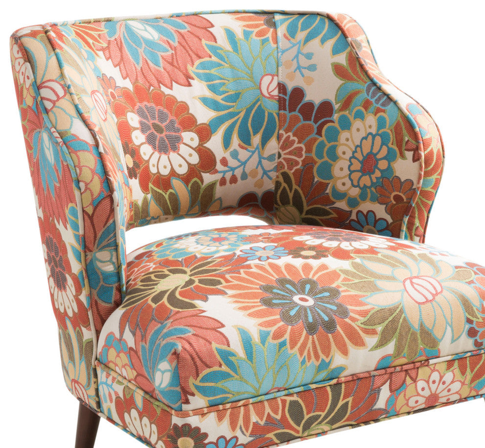 Madison Park Open Back Accent Chair, Floral