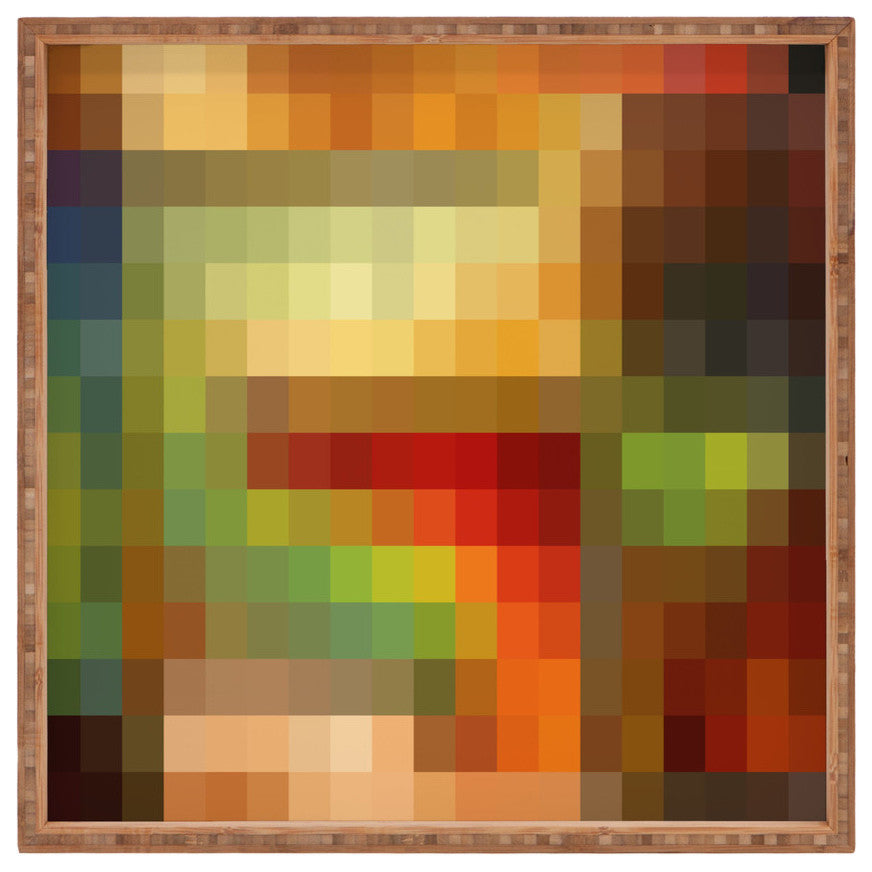 Madart Inc Maze Of Colors Square Tray