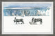 "Caribou Trek" Framed Painting Print, 18x12
