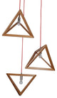 Triangle Wooden Pendant Lamp