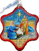 Holy Family Snowflake Limited Edition Scenic  Ornament