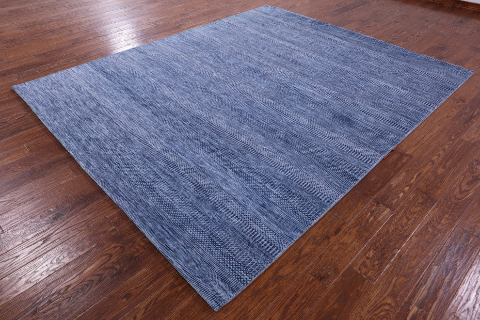 Savannah Grass Handmade Wool and Silk Rug 8' 0" X 9' 11" Q11951