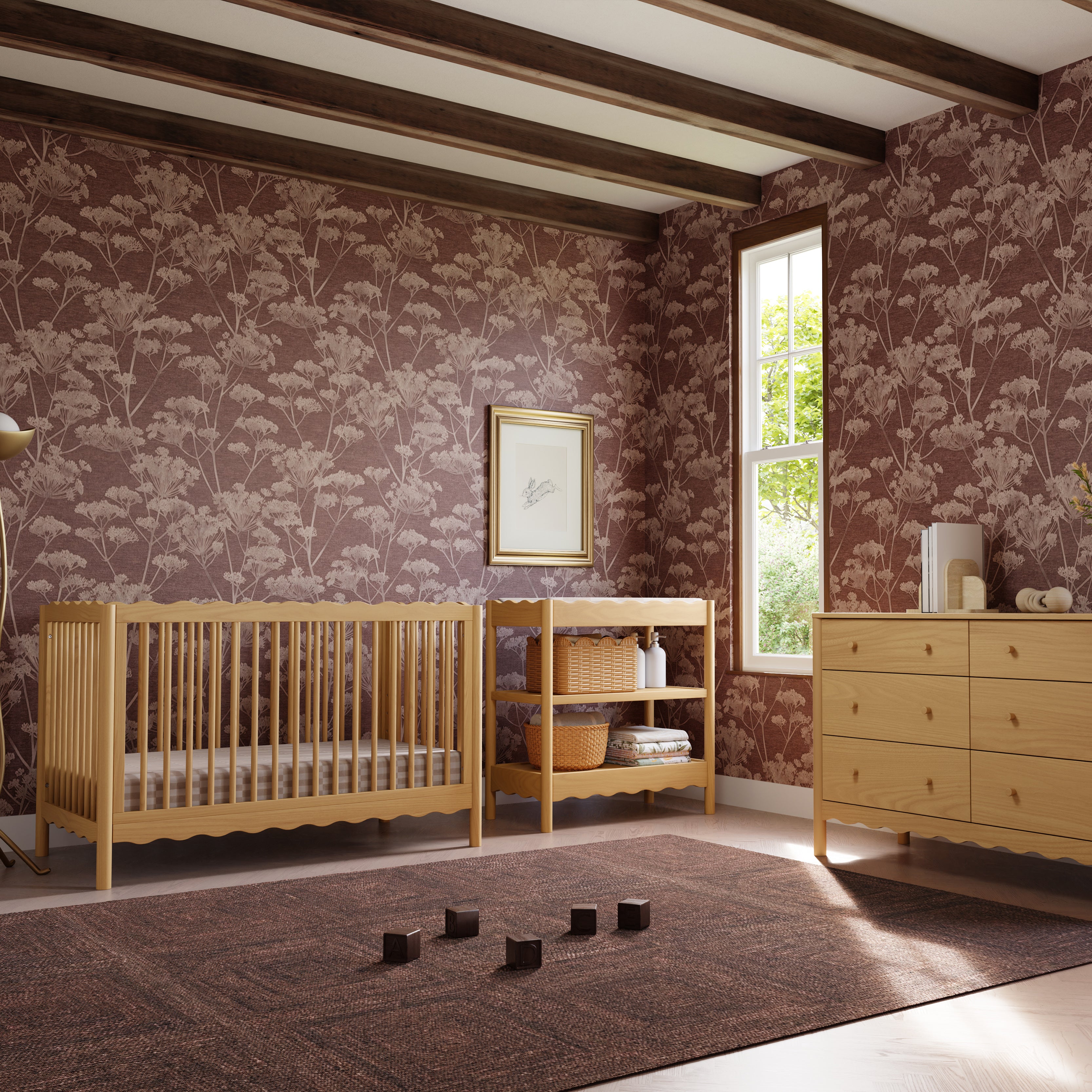 Swell Changing Table, Honey