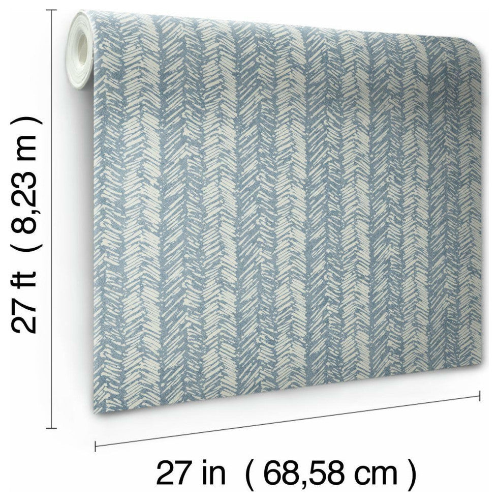 Fractured Herrigbone Wallpaper