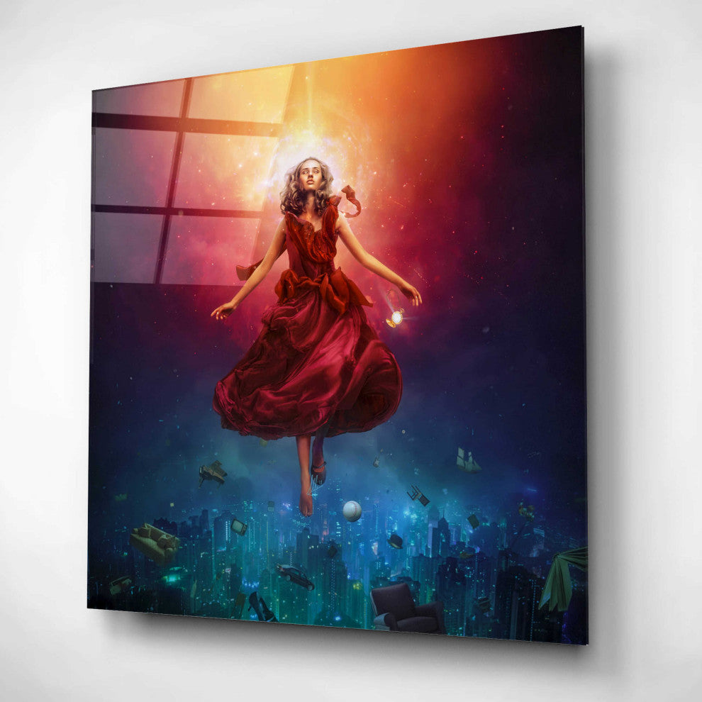 Epic Art 'Elevate' by Mario Sanchez Nevado, Acrylic Glass Wall Art, 12"x12"