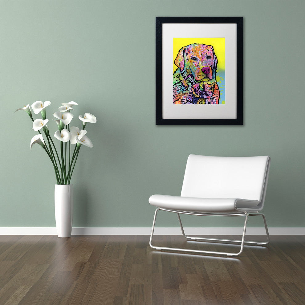 Dean Russo 'Goose' Framed Art, Black Frame, 11"x14", White Matte