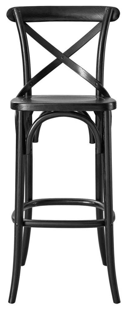 Gear Bar Stool, Black