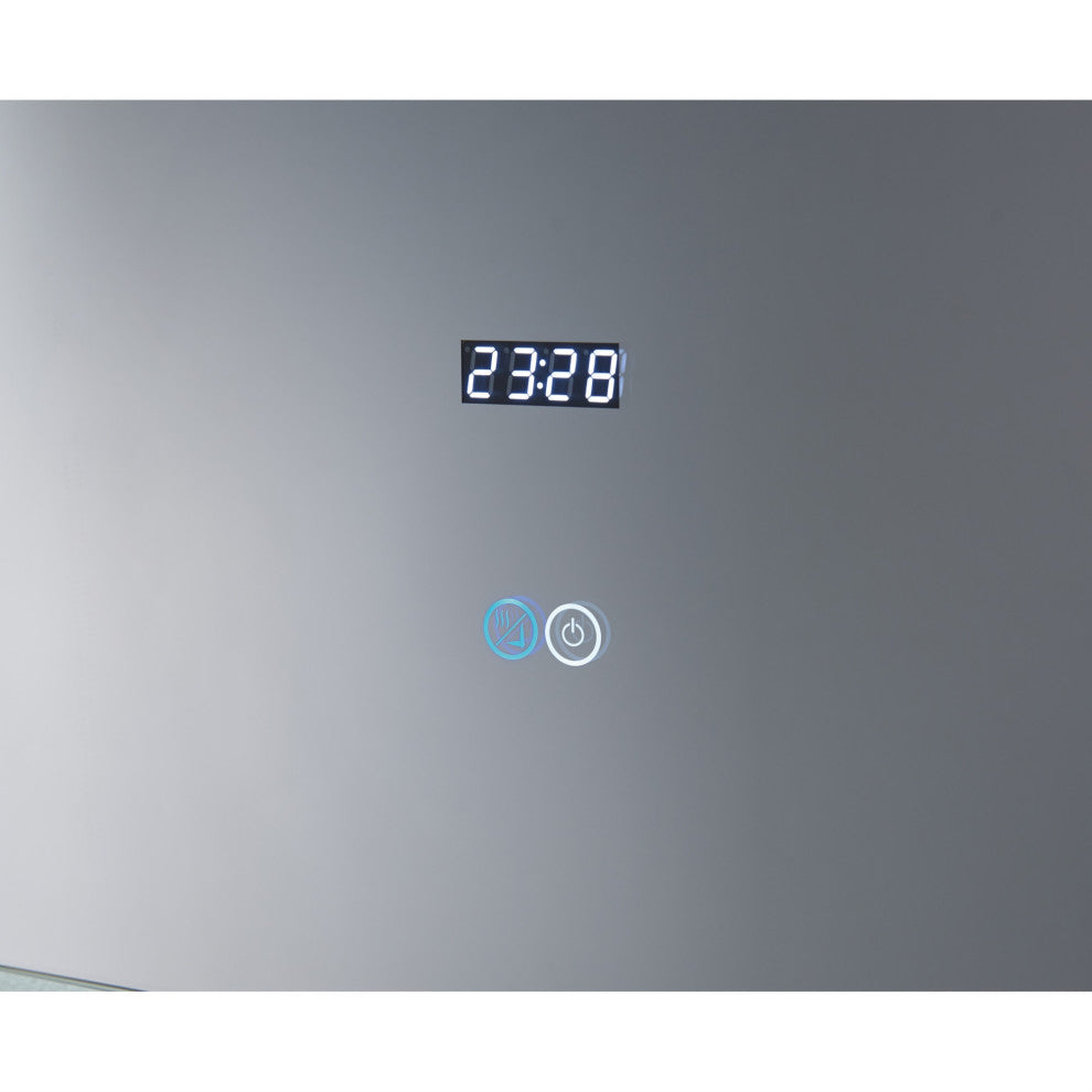 Lugano 36"Wx36"T LED Mirror With Defogger