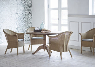 Michel Teak Dining Table, 47" Dia., Natural