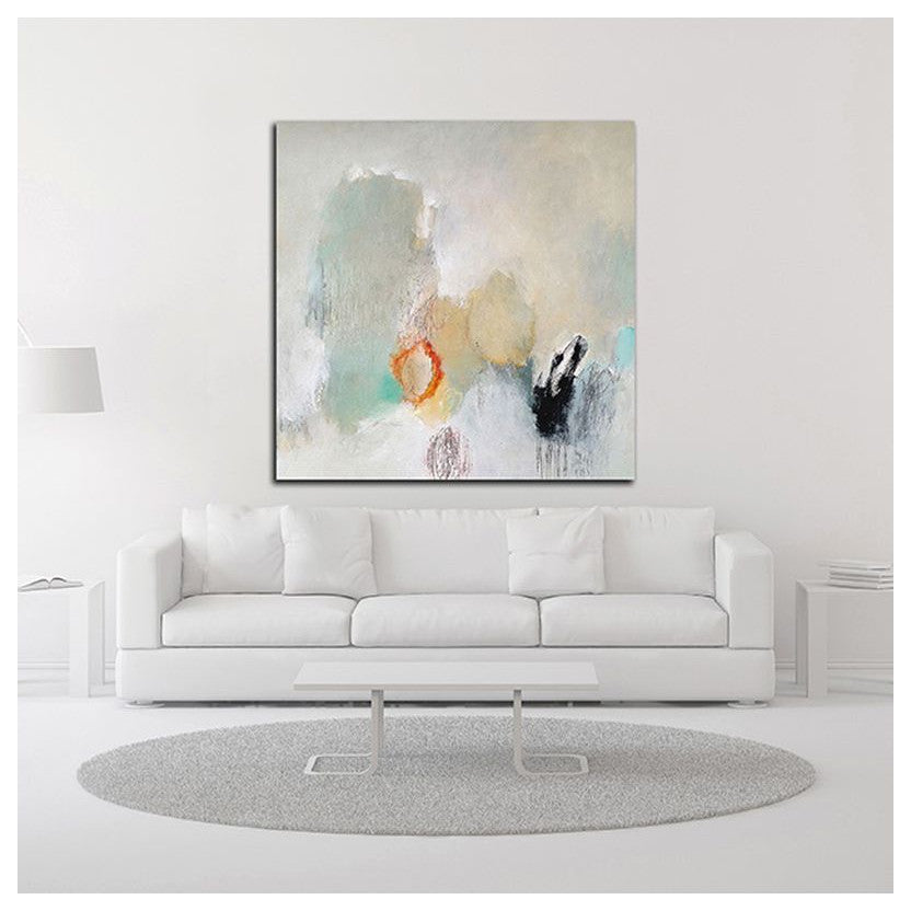 "Never Pass Here" by Nicole Hoeft, Print on Canvas, 24"x24"