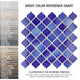 Hudson Tangier Mosaic Floor and Wall Tile, Niagara