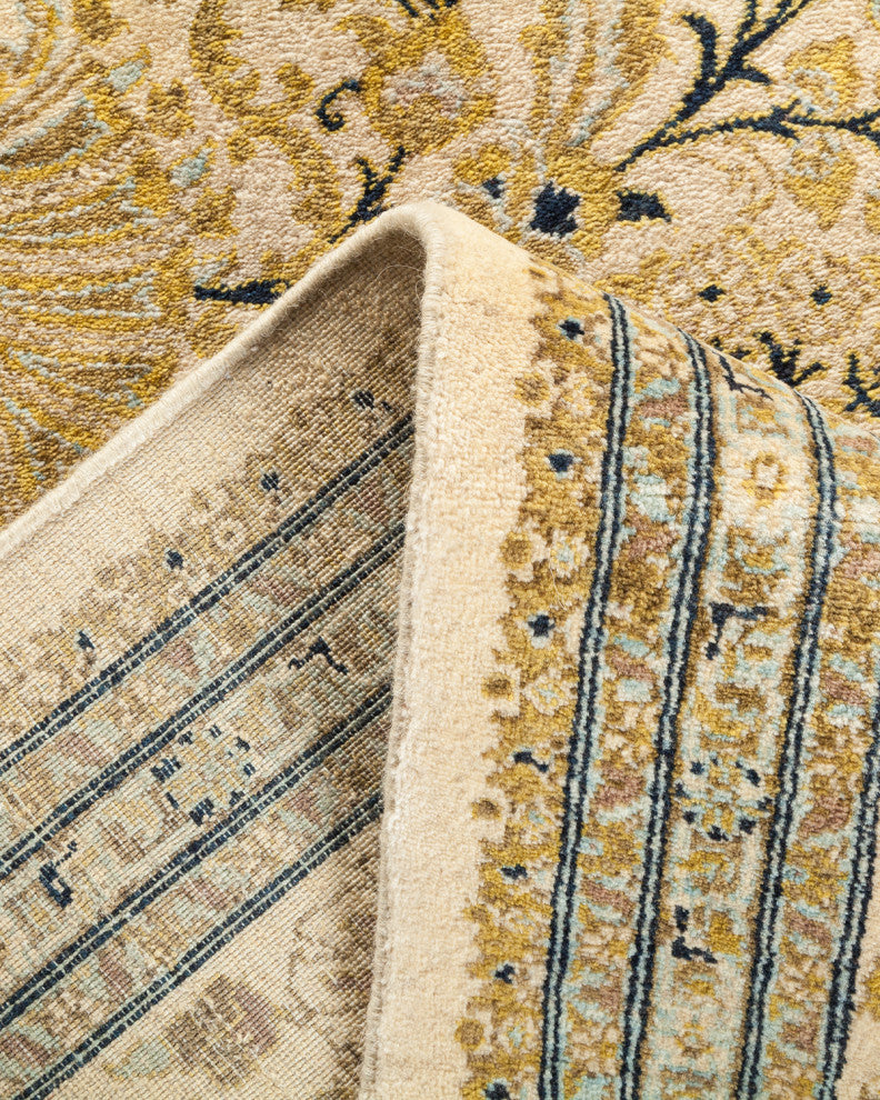 Gabriella, One-of-a-Kind Hand-Knotted Area Rug Ivory, 8'2"x9'10"