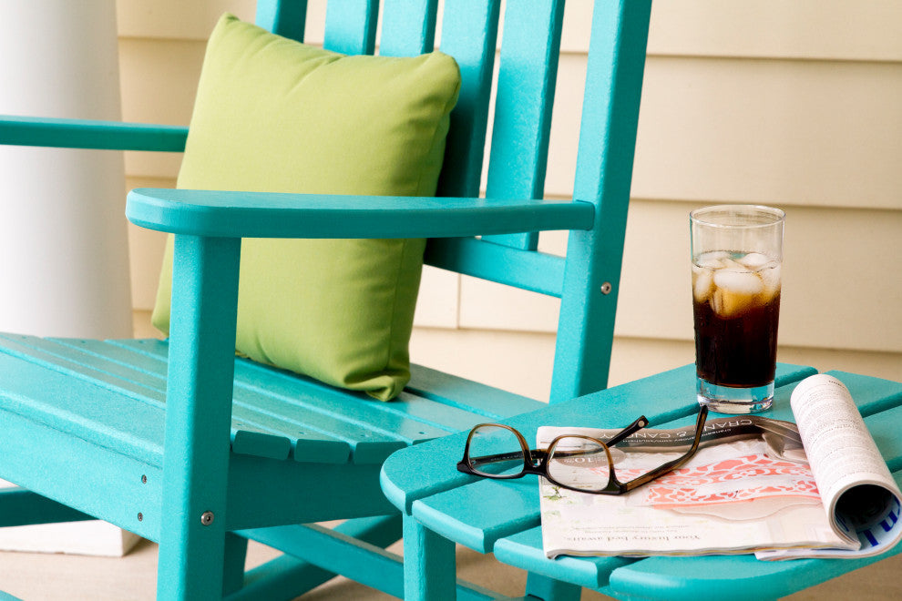 Polywood Presidential Rocking Chair, Black