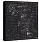 "Swift Reaction" Floater Framed Painting Print on Canvas, 20x20