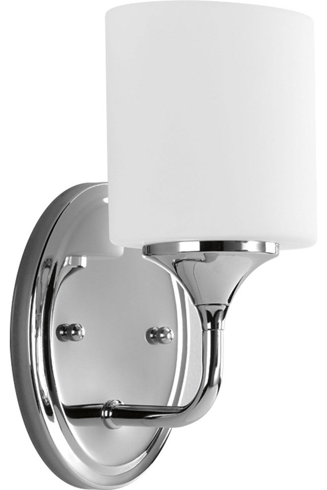 Progress Lighting 1 100W Medium Bath Bracket, Polished Chrome
