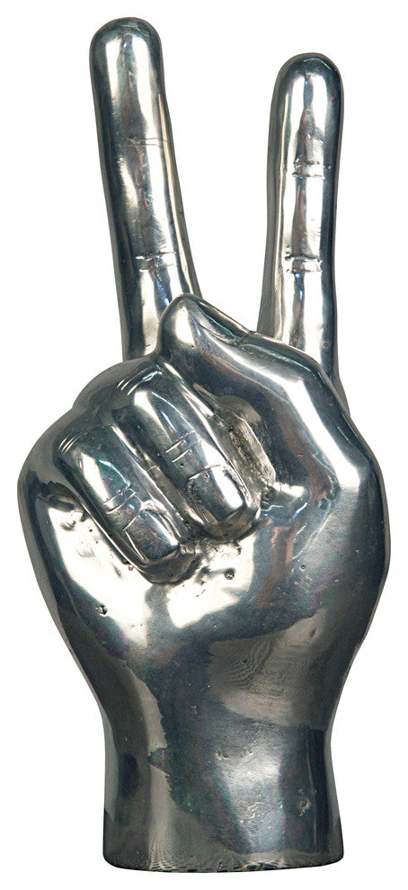 Peace Sign, Silver